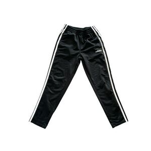 Adidas Boy’s Black Sweatpants with Classic Stripes. Size S/P/CH (7/8)